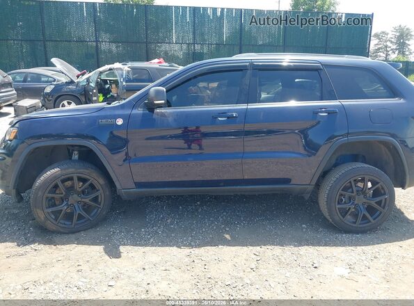 1C4RJFLG6JC304143 2018 JEEP GRAND CHEROKEE Blue Панорамний вид салону 360°