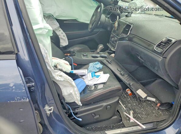 1C4RJFLG7MC863298 2021 JEEP GRAND Blue Front interior view