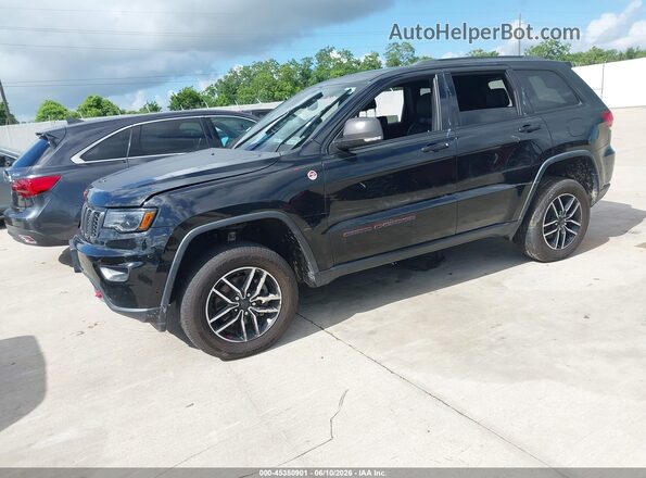 1C4RJFLG8LC207593 2020 JEEP GRAND CHEROKEE Black Vista tres cuartos delantera izquierda