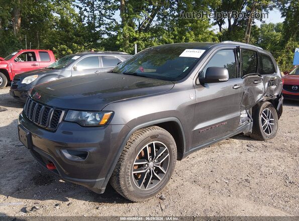 1C4RJFLGXJC211240 2018 JEEP GRAND CHEROKEE Gray Передня ліва чверть