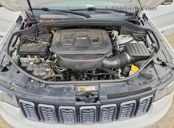 1C4RJFLGXJC454319 2018 JEEP GRAND White Vista del compartimento del motor