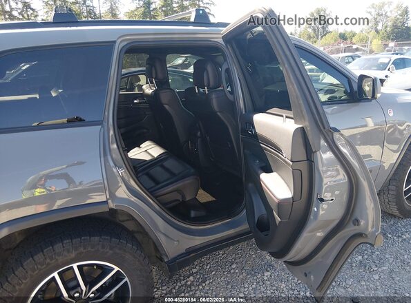 1C4RJFLGXMC745701 2021 JEEP GRAND CHEROKEE Gray VIN კოდის სტიკერის ხედი