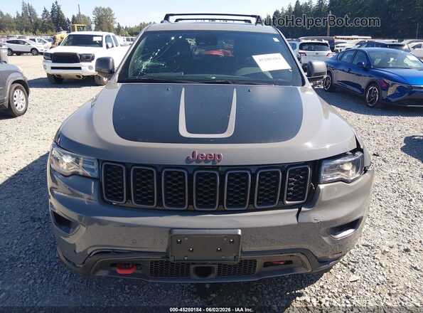 1C4RJFLGXMC745701 2021 JEEP GRAND CHEROKEE Gray ხელსაწყოთა პანელის ხედი