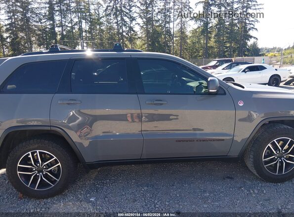1C4RJFLGXMC745701 2021 JEEP GRAND CHEROKEE Gray უკანა სალონის ხედი
