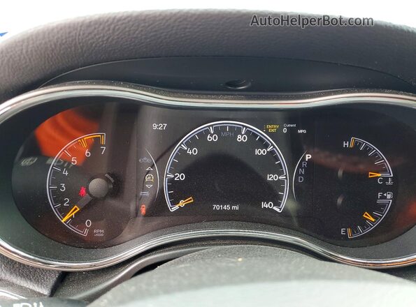 1C4RJFLT5LC360803 2020 JEEP GRAND Green Вид щитка приладів