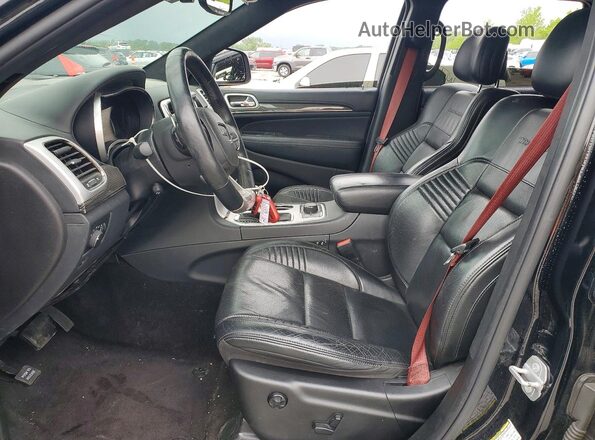 1C4RJFN91JC315114 2018 JEEP GRAND Black წინა სალონის ხედი