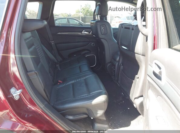 1C4RJFN99LC210503 2020 JEEP GRAND CHEROKEE Бордовый Вид наклейки с VIN-кодом