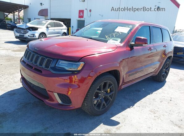 1C4RJFN99LC210503 2020 JEEP GRAND CHEROKEE Бордовый Передняя левая четверть