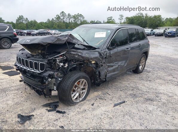 1C4RJGAG3SC375228 2025 JEEP GRAND CHEROKEE Gray Առջևի ձախ երեք քառորդ տեսարան