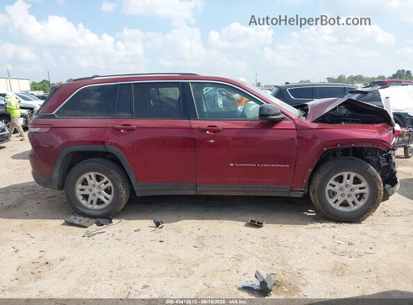 1C4RJGAG4PC648460 2023 JEEP GRAND CHEROKEE Maroon Вид задньої частини салону
