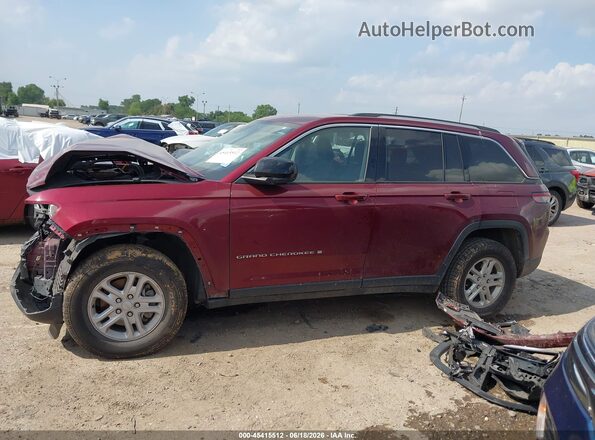 1C4RJGAG4PC648460 2023 JEEP GRAND CHEROKEE Maroon Панорамний вид салону 360°