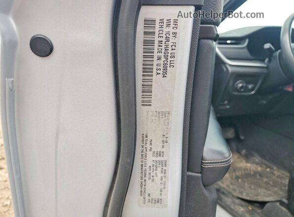 1C4RJHAG0PC609354 2023 JEEP GRAND Silver Вид наклейки з VIN-кодом