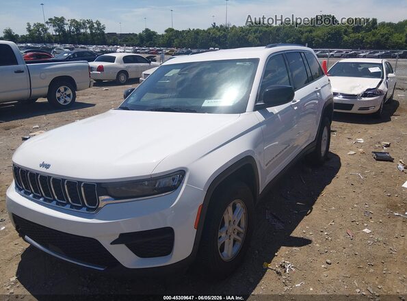 1C4RJHAG3PC543849 2023 JEEP GRAND CHEROKEE White Передня ліва чверть