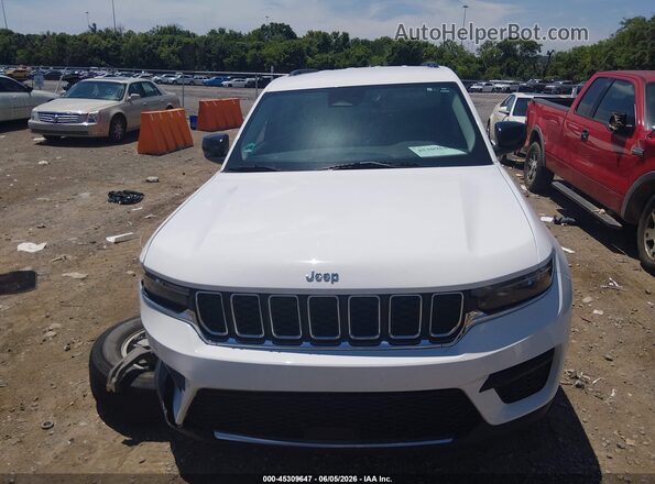 1C4RJHAG3PC543849 2023 JEEP GRAND CHEROKEE White Вид щитка приладів