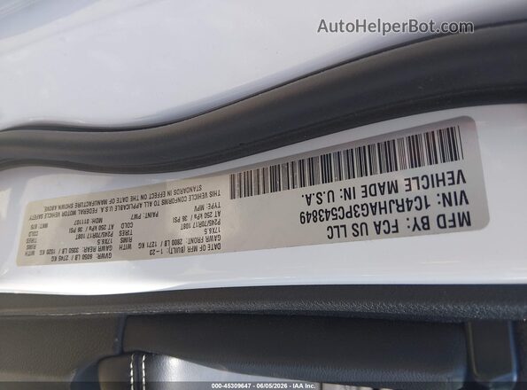 1C4RJHAG3PC543849 2023 JEEP GRAND CHEROKEE White Вид підкапотного простору