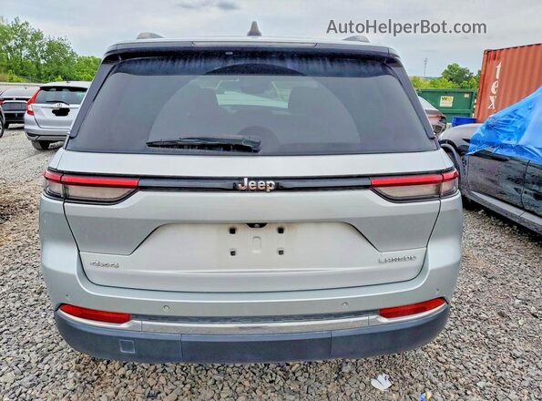 1C4RJHAG4PC537672 2023 JEEP CHEROKEE Silver Вид ззаду