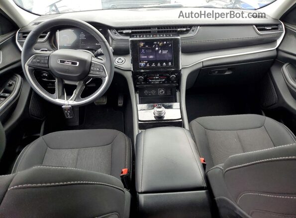 1C4RJHAG4PC537672 2023 JEEP CHEROKEE Silver Вид панелі приладів