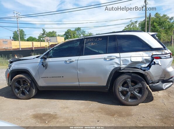1C4RJHAG5SC363880 2025 JEEP GRAND CHEROKEE Silver Սալոնի 360 աստիճան տեսք