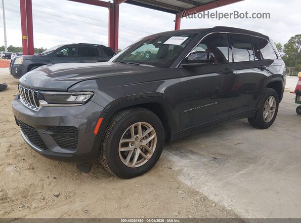 1C4RJHAG6SC292642 2025 JEEP GRAND CHEROKEE Gray წინა მარცხენა ხედი სამი მეოთხედიდან