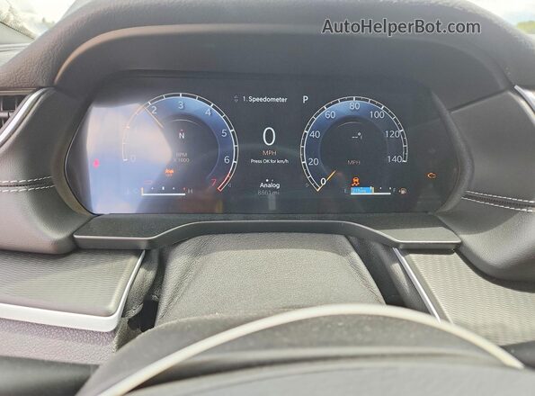 1C4RJHAG6SC317314 2025 JEEP GRAND Gray Вид щитка приладів