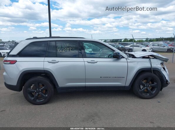 1C4RJHAG7SC293816 2025 JEEP GRAND CHEROKEE Silver Սալոնի հետևի տեսք