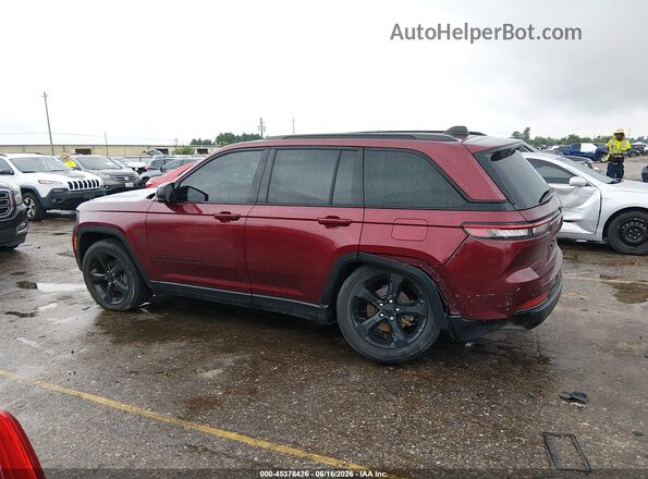 1C4RJHAG8PC544348 2023 JEEP GRAND CHEROKEE Red Սալոնի հետևի տեսք