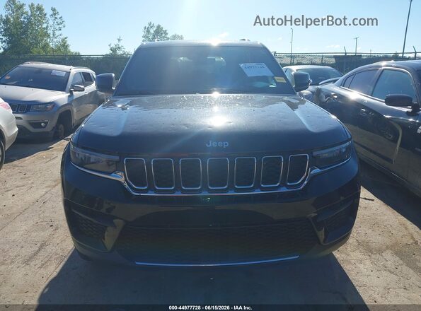 1C4RJHAG8SC333269 2025 JEEP GRAND CHEROKEE Black Вид щитка приладів