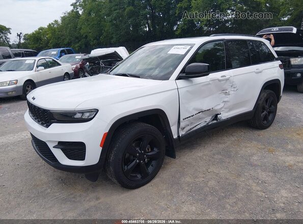 1C4RJHAG9PC522441 2023 JEEP GRAND CHEROKEE Белый Передняя левая четверть