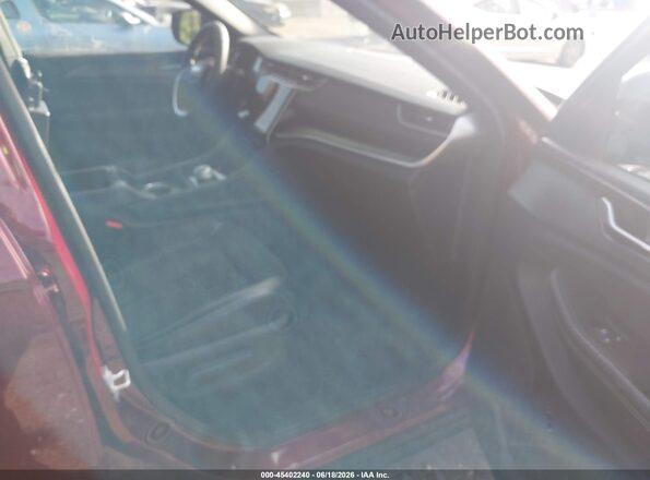 1C4RJHAGXS8656127 2025 JEEP GRAND CHEROKEE Burgundy Front interior view