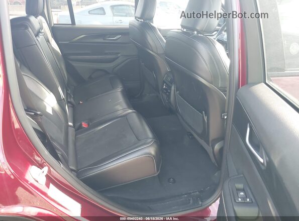 1C4RJHAGXS8656127 2025 JEEP GRAND CHEROKEE Burgundy VIN sticker view