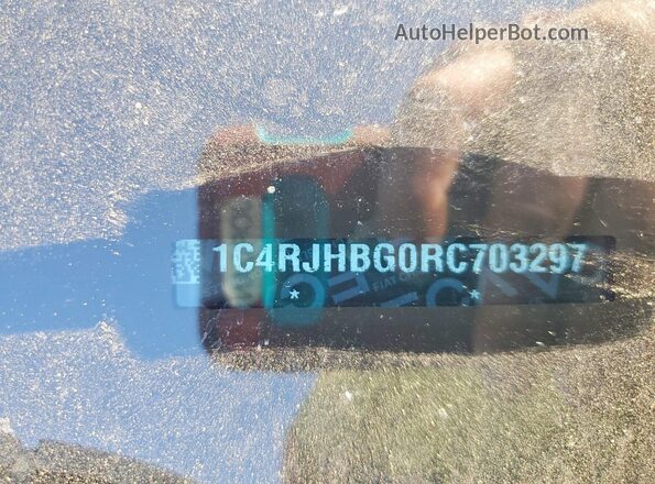 1C4RJHBG0RC703297 2024 JEEP GRAND Burgundy VIN sticker view