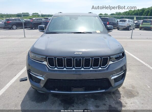 1C4RJHBG0SC309031 2025 JEEP GRAND CHEROKEE Gray Սարքավորումների վահանակի տեսք