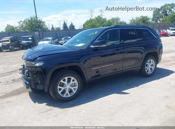 1C4RJHBG1PC644788 2023 JEEP GRAND CHEROKEE Dark Blue Front left