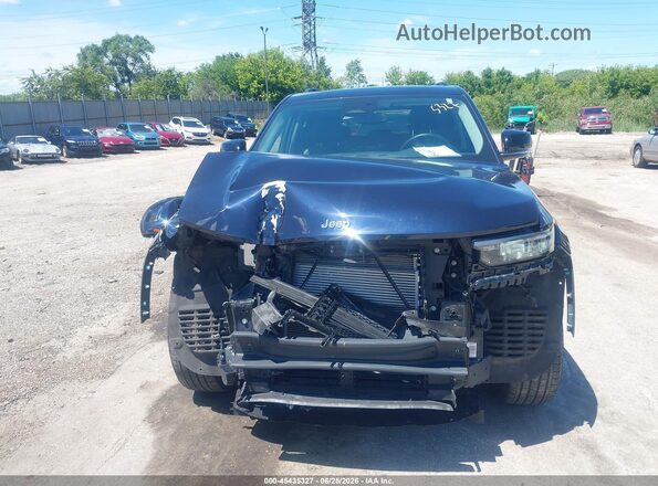 1C4RJHBG1PC644788 2023 JEEP GRAND CHEROKEE Dark Blue Rear interior view