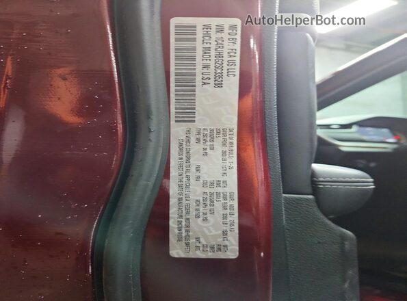 1C4RJHBG2SC335288 2025 JEEP GRAND Burgundy 