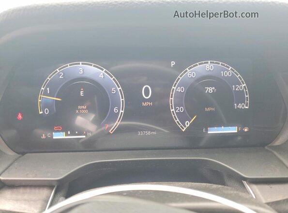1C4RJHBG3P8848639 2023 JEEP GRAND Black Instrument cluster view