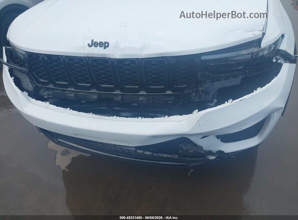 1C4RJHBG3RC701768 2024 JEEP GRAND CHEROKEE White წინა ხედი