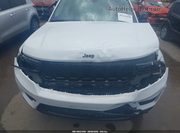 1C4RJHBG3RC701768 2024 JEEP GRAND CHEROKEE White ხელსაწყოთა პანელის ხედი