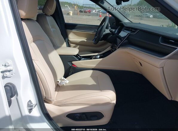1C4RJHBG5P8847797 2023 JEEP GRAND CHEROKEE White Widok wnętrza z przodu