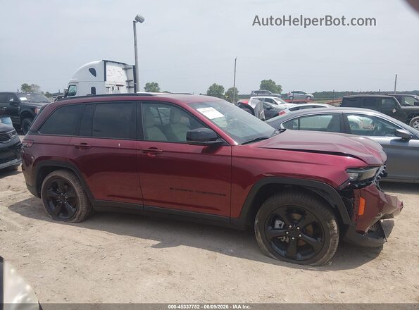 1C4RJHBG5RC702484 2024 JEEP GRAND CHEROKEE Red Rear interior view