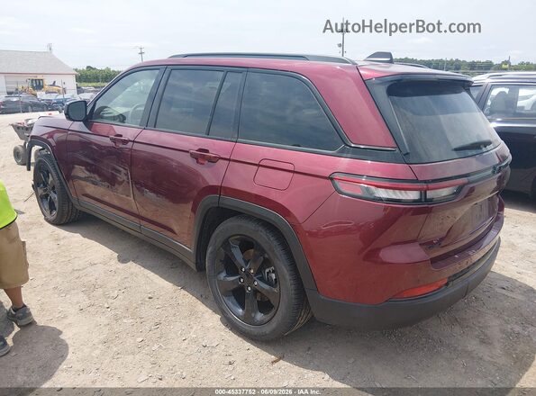 1C4RJHBG5RC702484 2024 JEEP GRAND CHEROKEE Red Rear left