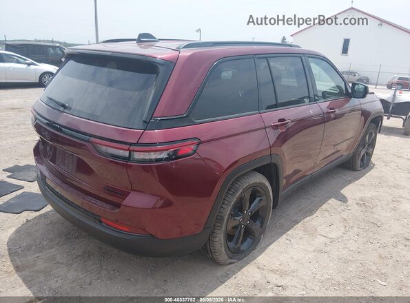 1C4RJHBG5RC702484 2024 JEEP GRAND CHEROKEE Red Rear right
