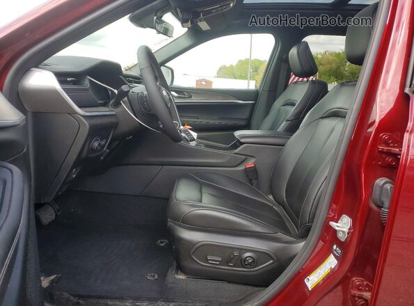 1C4RJHBG6S8736085 2025 JEEP GRAND Red Widok wnętrza z przodu
