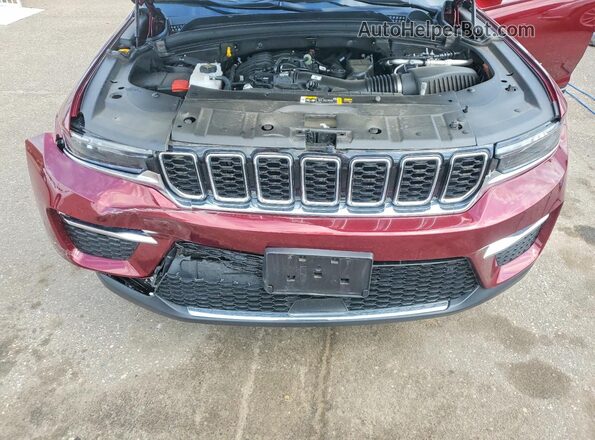 1C4RJHBG6S8736085 2025 JEEP GRAND Red Widok komory silnika