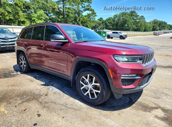 1C4RJHBG6SC292137 2025 JEEP GRAND Red წინა მარჯვენა