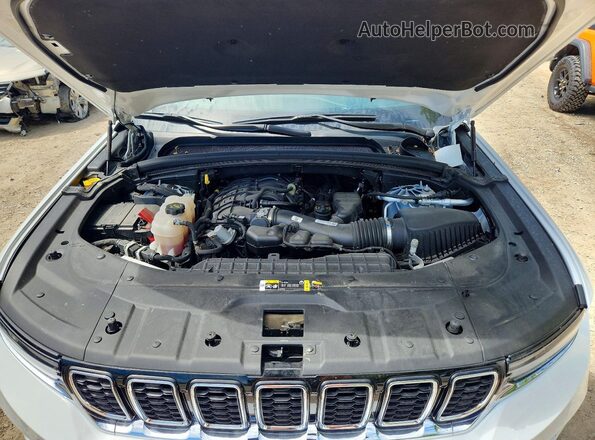 1C4RJHBG7RC229123 2024 JEEP GRAND White Vista del compartimento del motor