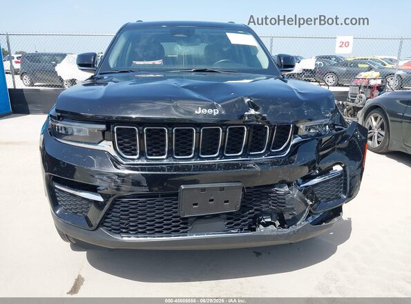 1C4RJHBG8N8606345 2022 JEEP GRAND CHEROKEE Черный Вид спереди