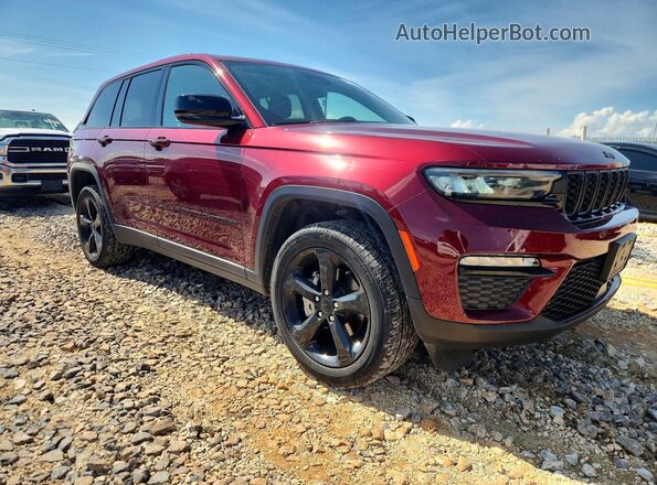 1C4RJHBG8PC506911 2023 JEEP GRAND Burgundy წინა მარჯვენა