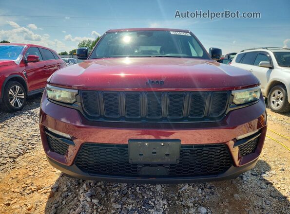 1C4RJHBG8PC506911 2023 JEEP GRAND Burgundy წინა ხედი