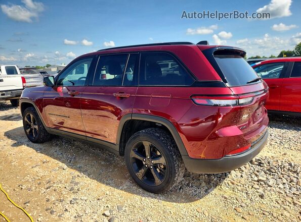 1C4RJHBG8PC506911 2023 JEEP GRAND Burgundy უკანა მარცხენა